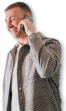 Hendriks Housing - Quint calling a client - No background with shadow